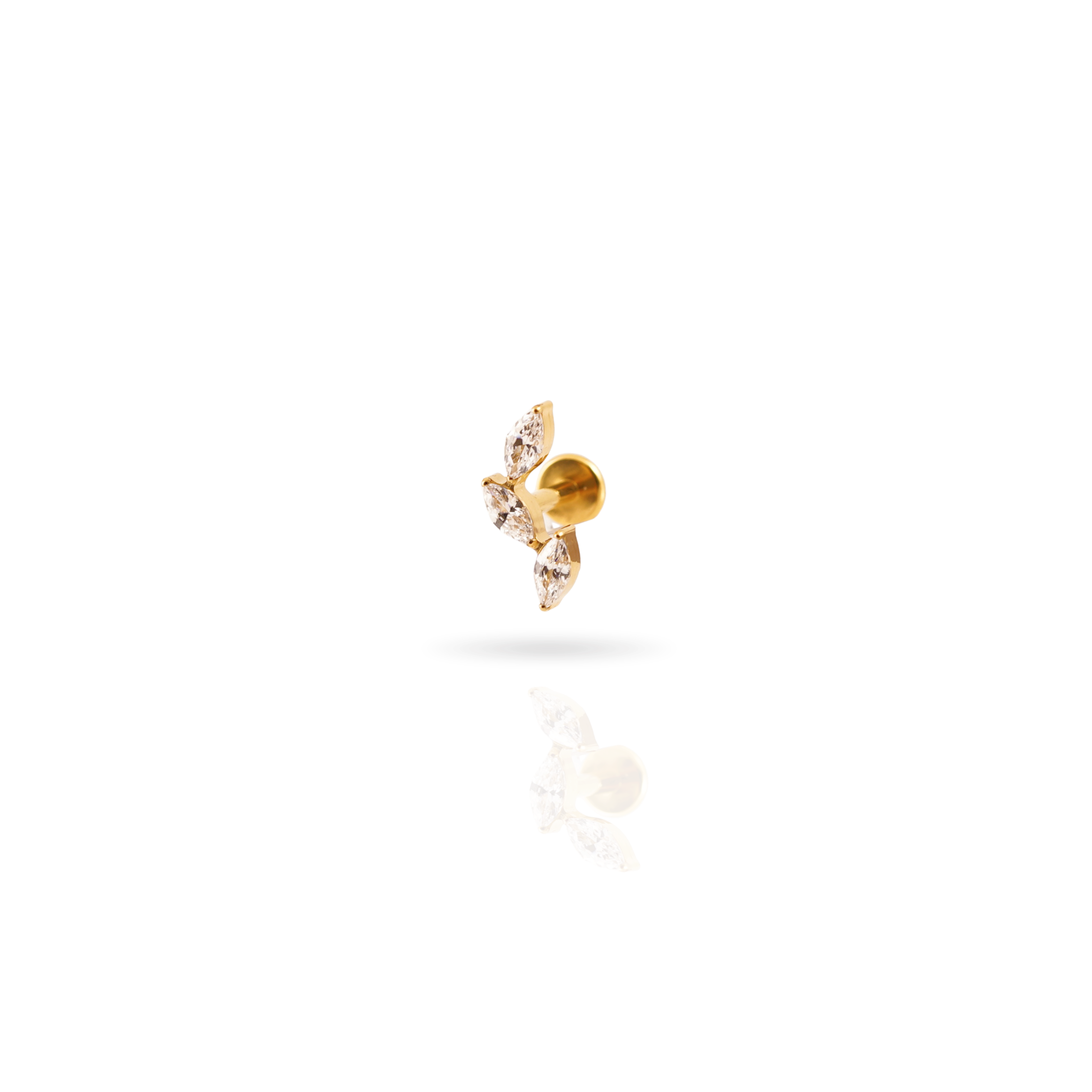 Triple Leaf Marquise