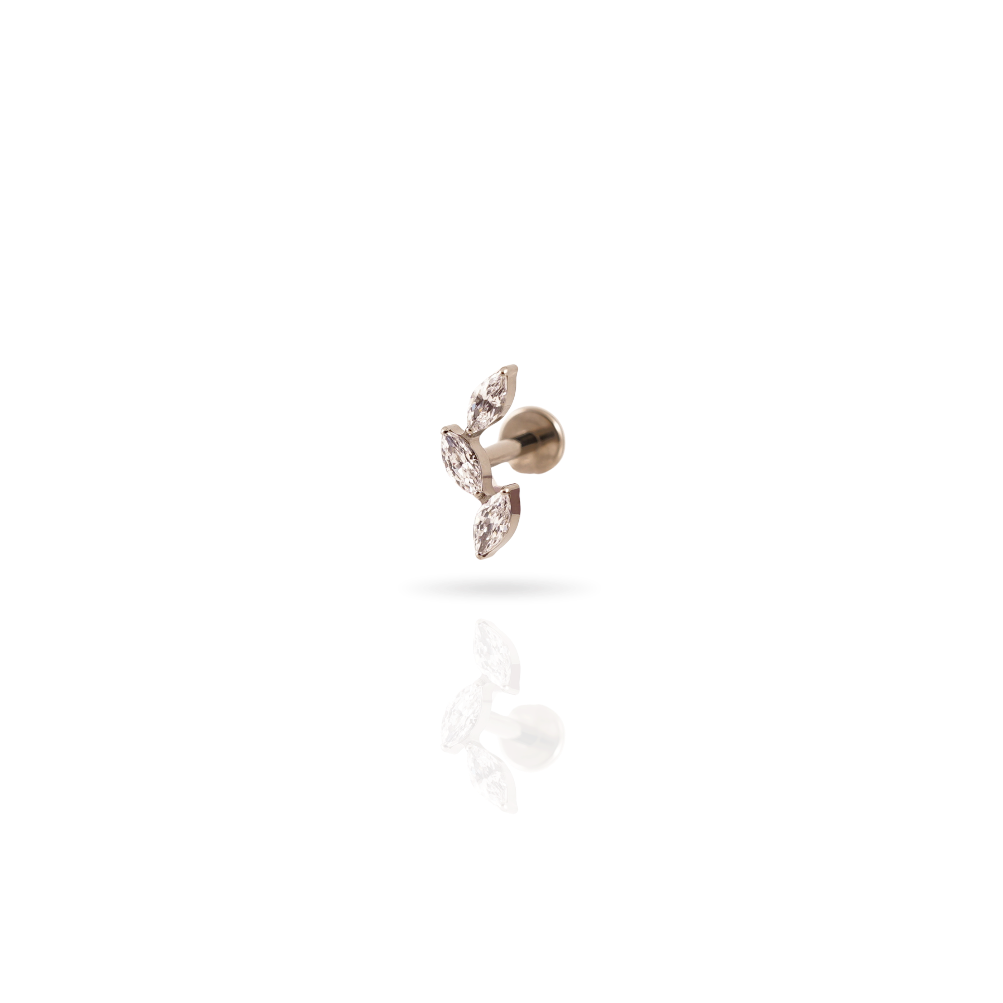 Triple Leaf Marquise