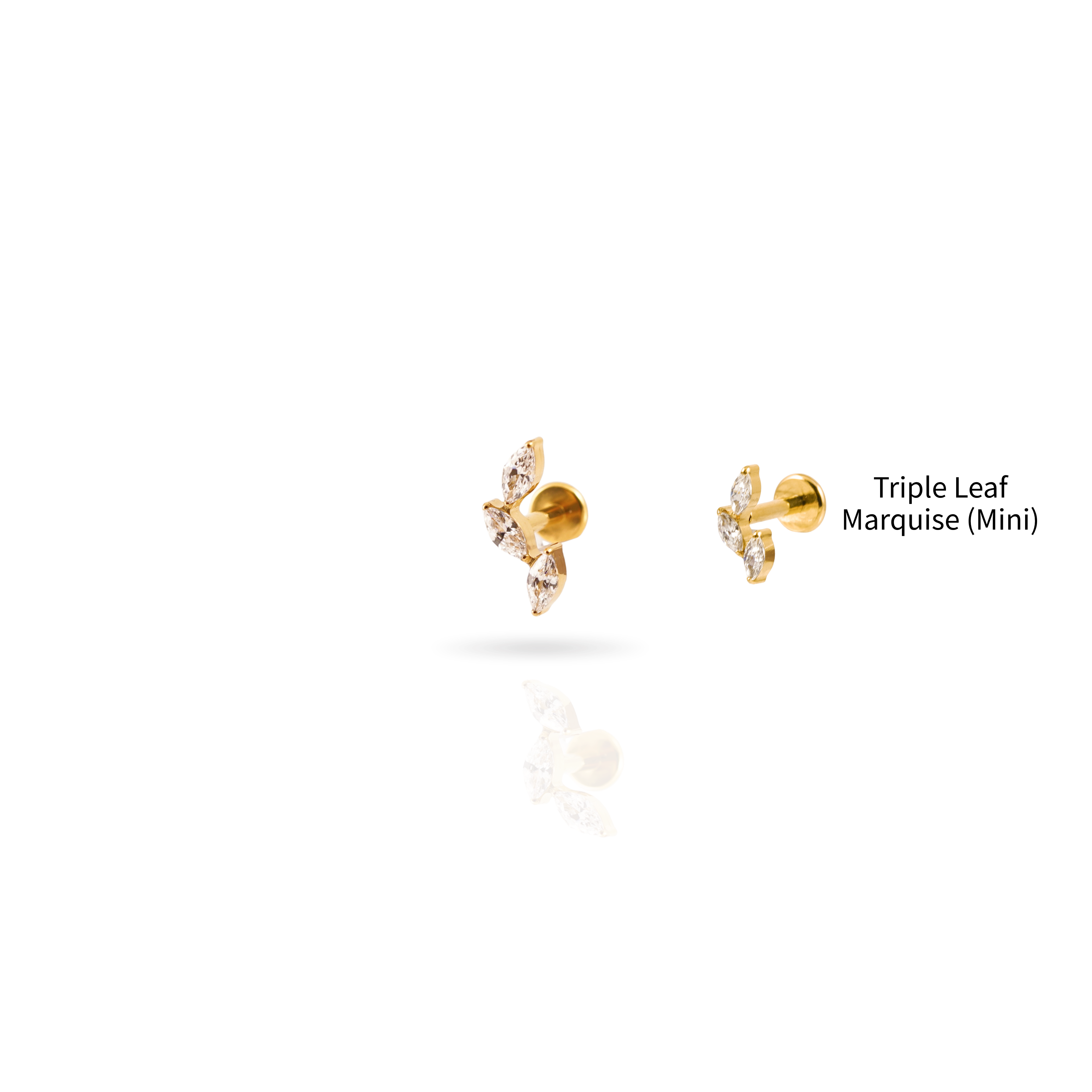 Triple Leaf Marquise